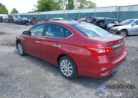 2016 Nissan Sentra Sv from USA, damaged, VIN 3N1AB7AP7GY222928